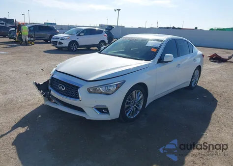 2021 Infiniti Q50 Luxe from USA, damaged, VIN JN1EV7BP3MM700767